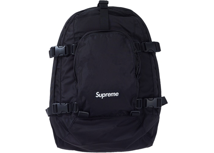 Supreme Black Backpack