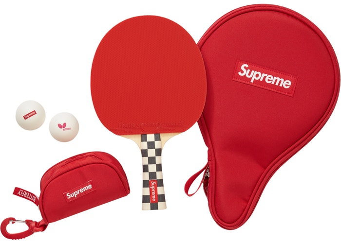 Supreme x Butterfly Table Tennis Racket Set