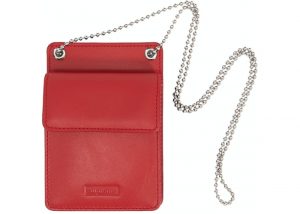 Supreme Leather ID Holder Wallet Red 20