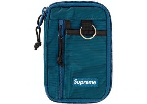 Supreme Small Zip Pouch Teal